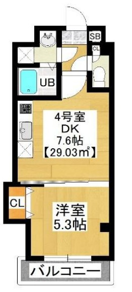 プレゾン　ア　トワ　Ⅲの間取り