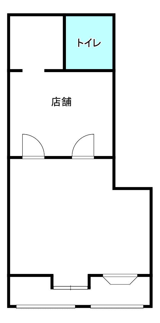 大阪市平野区瓜破３丁目の店舗事務所