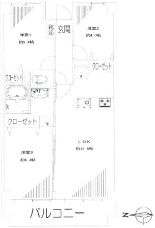【間取り】 | NICアーバンハイム東陽町