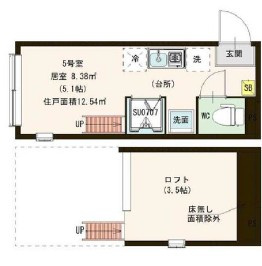 【間取り】 | アンソレイユ中延