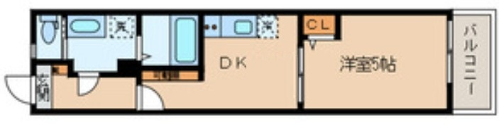  MELDIA千住東の間取り|間取りです。
