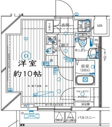 レガリス亀戸の間取り