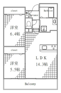【間取り】 | クレアールフレスカ