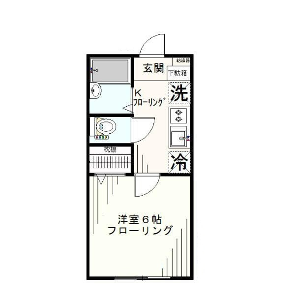 エスポワールの間取り|間取りです。