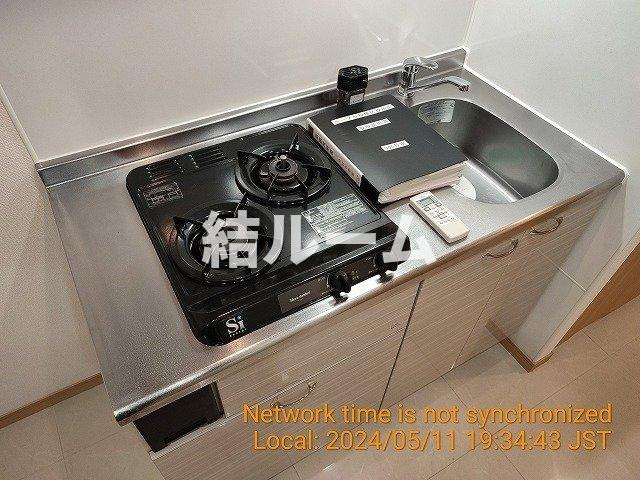 板橋区板橋２丁目の賃貸マンションのキッチン