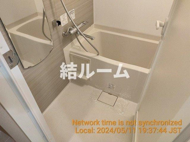 板橋区板橋２丁目の賃貸マンションの浴室