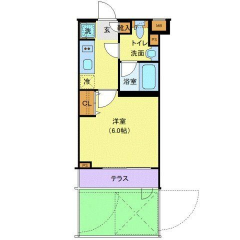 XEBEC旗の台の間取り