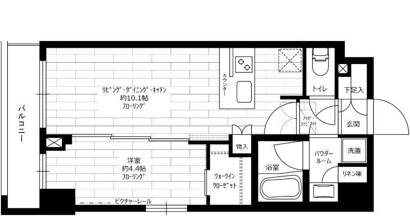 ステージグランデときわ台アジールコートの間取り|間取りです。