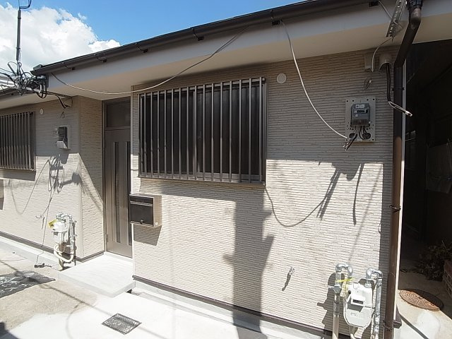 東尻池７住宅の外観|外壁も内装も新しくリニューアルされたリノベ物件