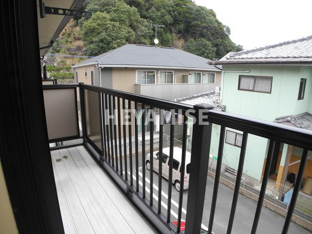 シティハイムレトアのバルコニー|２面バルコニー
※同物件反転間取の写真です※現況を優先します