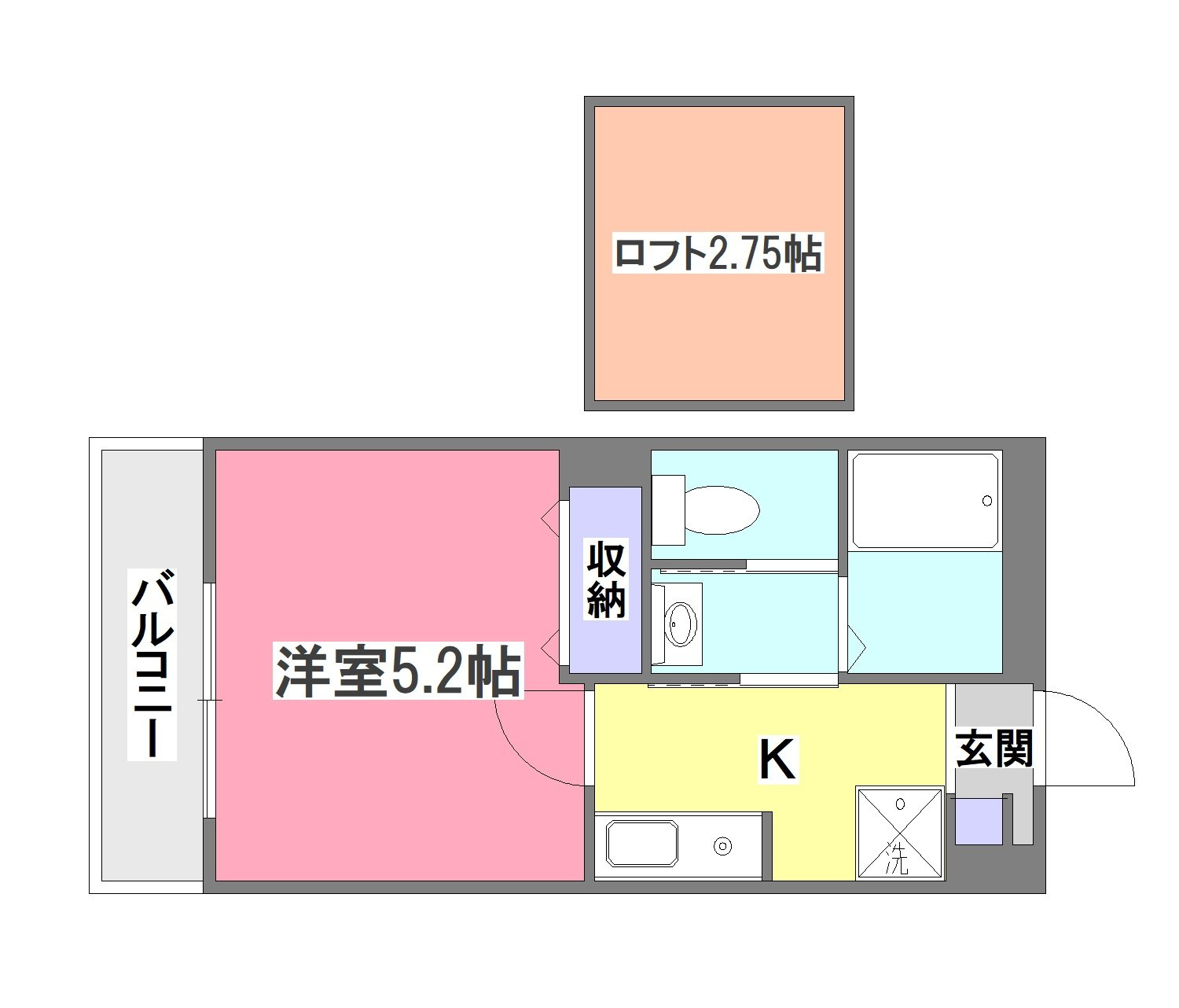 コーラルコート秋津　弐番館の間取り