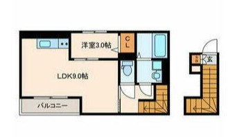 マミハイムの間取り