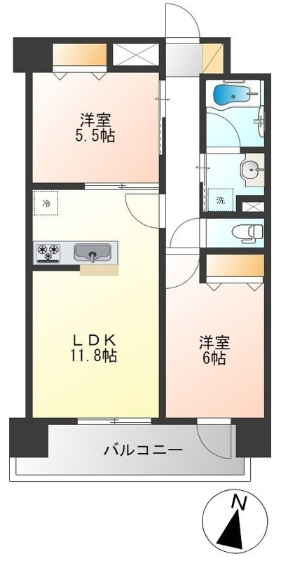 joie方南町（ジョワ方南町）の間取り