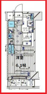【間取り】 | メインステージ北千住Ｖ