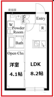 【間取り】 | センプリーチェ西日暮里