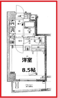 【間取り】 | レーヴ東京イーストフェルクルール