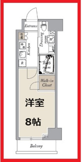 【間取り】 | アジールコート両国北斎通