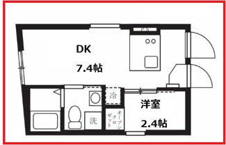 【間取り】 | アピチェ南千住A棟