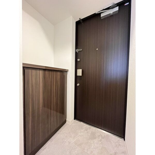S-RESIDENCE熱田一番の玄関|収納もある玄関です