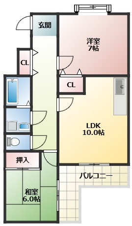【間取り】 | コンフォート淡路