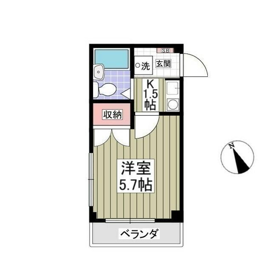 【間取り】 | バチュラー蕨