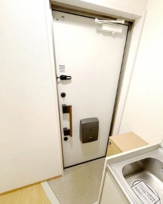 ソレイユの玄関
