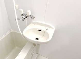 ソレイユの洗面所