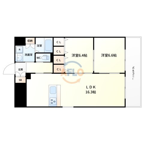 第2関根マンションの間取り|間取り