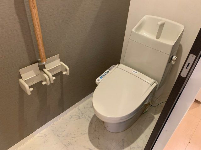 ロッツエン八丁堀のトイレ|トイレもきれいです