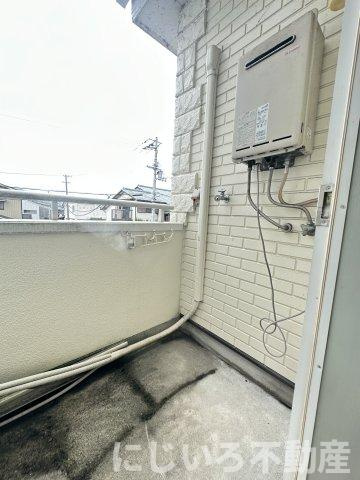 コーポソレイユのバルコニー