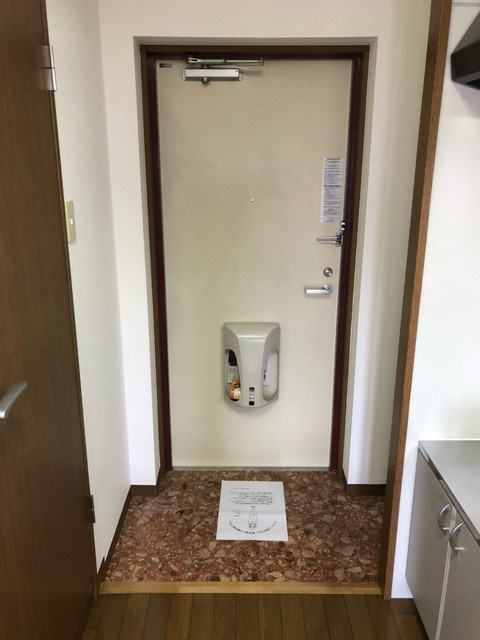 モンテジュールの玄関