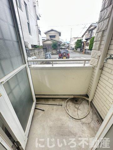 コーポソレイユのバルコニー