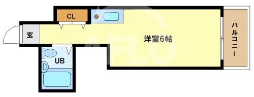 オフィスポート本町WESTの間取り|オフィスポート本町WEST　間取り