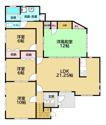 糸満市潮崎町3丁目の間取り