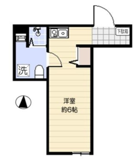 リーフ江北の間取り