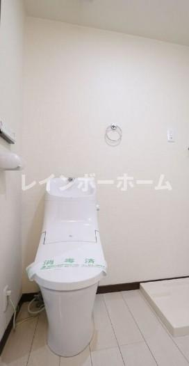 リーフ江北のトイレ