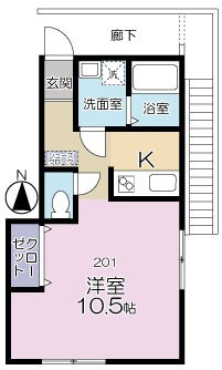 マ　メゾン二子玉川 の間取り