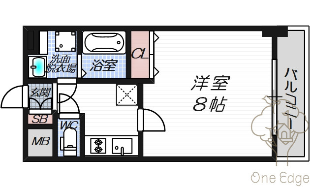 プレサンス梅田の間取り
