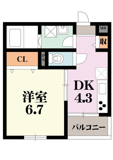 【間取り】 | OrientCity戎之町東