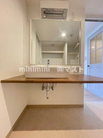 LEGALAND福島Northの洗面所