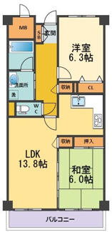 【間取り】 | ロイヤルハイム里中