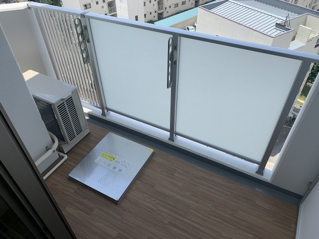 クローバー・グランツ曽根のバルコニー