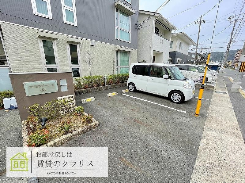 エアフォルクの駐車場
