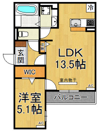 TMK西北の間取り