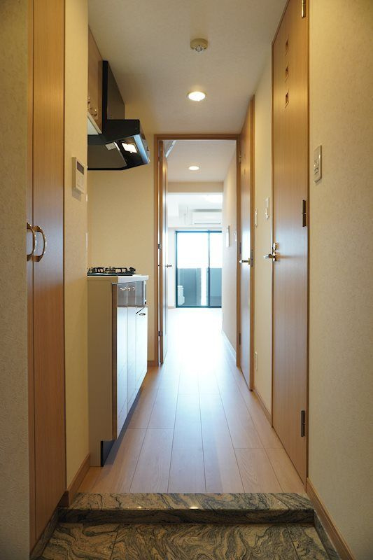 ルーブル板橋泉町弐番館の玄関