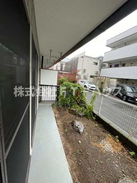 レジデンス中村のバルコニー
