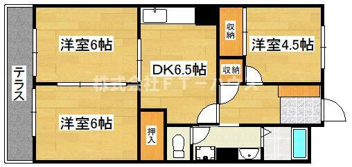 レジデンス中村の間取り