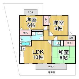 サニーコート香枦園の間取り