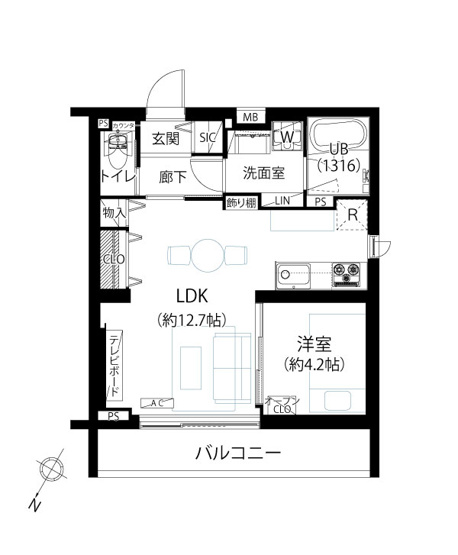 【間取り】 | レジデンシャルスター白山シーズンテラス