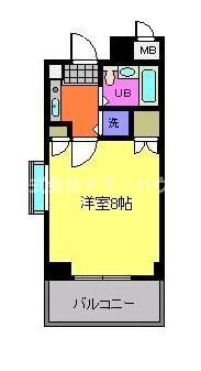 フラッグＫ・Ｋの間取り